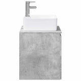 Bathroom Furniture Set Concrete Grey Engineered Wood 3404323