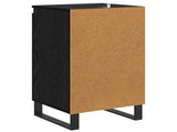 Sideboard Black Oak 40 x 35 x 70 cm Engineered Wood 881689