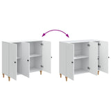 Sideboard White 89 x 34.5 x 80 cm Engineered Wood 894185