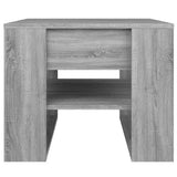 Coffee Table Grey Sonoma 55.5x55x45 cm Engineered Wood 816932