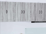 Wall Cabinet PORTO Grey Sonoma 60 x 31 x 80 cm Engineered Wood 885401
