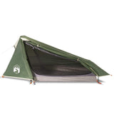 Camping Tent Tunnel 1-Person Green Waterproof 94608
