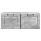 Wall-Mounted TV Cabinet Concrete Grey 78.5 x 41 x 30 cm 899368
