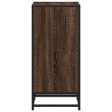 Book Cabinet Brown Oak 40x35x76 cm Engineered Wood 849098