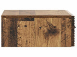 Wall-Mounted Bedside Cabinet 2 pcs Old Wood 49 x 34.5 x 20 cm 898632