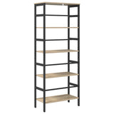 Bookshelf Sonoma Oak 60 x 29.5 x 149 cm Engineered Wood 883929