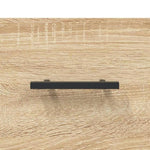 Highboard Sonoma Oak 69.5x34x180 cm Engineered Wood 3189472