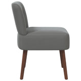 Slipper Chair Dark Grey Velvet 42050513