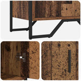 Sideboard with Drawer Old Wood 79.5 x 35.5 x 74.5 cm 883566