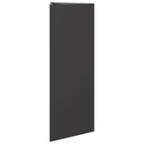 Garden Planter Black Triangular 30x26x75 cm Steel 851143
