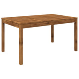 Garden Dinner Table Natural 147 x 88.5 x 75 cm 901252