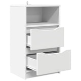 Bedside Table White 40 x 30 x 467 cm Engineered Wood 888907