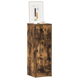 Shoe Cabinet Smoked Oak 32x35x92 cm Engineered Wood 816017