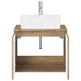 Bathroom Furniture Set Artisan Oak Engineered Wood 3404329