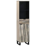 Bathroom Furniture Set 4 pcs Walnut brown 38 x 33 x 160 cm 3310050