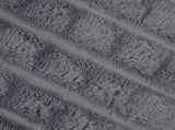 Throw Blankets 6 pcs Dark Grey 240 x 220 cm Fleece 42016951