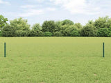 Welded Wire Fence 10 x 0.4 m PVC-Coated Steel Green 3336665