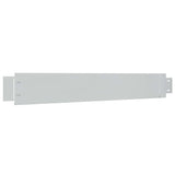 Set of 20 Flexible Lawn Fence Galvanised Steel 100 x 14 cm 271784