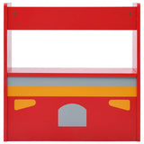 3 Piece Kids Chair Table Set Fire Truck Design Wood 286190