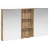 Bathroom Cabinet Set 3 pcs 110 x 10.5 x 60.5 cm Engineered wood 3403719