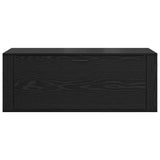 Shoe Cabinet Black oak 100 x 35 x 38 cm Engineered wood 881020