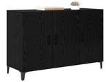 Sideboard Black oak 34 x 90 x 80 cm Engineered wood 880682