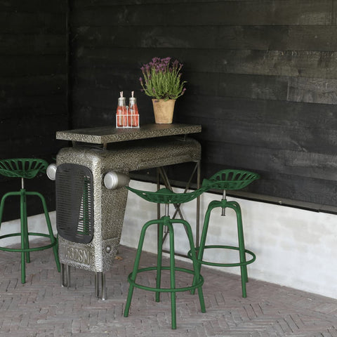 ZNTS Esschert Design Bar Tractor Chair Green 442364