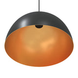 Pendant Lamps 2 pcs Height Adjustable E27 Black 30 cm Metal 4103451