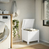 Storage Box with Lid RANA White 60x49x54 cm Solid Wood Pine 4002328