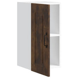 Kitchen Wall Cabinet Kalmar Smoked Oak Engineered Wood 853542