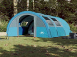 Camping Tent Tunnel 4-Person Blue Waterproof 94401