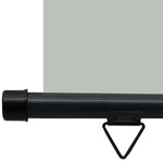 Balcony Side Awning 125x250 cm Grey 48422