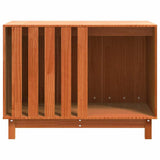 Dog House Wax Brown 90 x 60 x 67 cm Solid Pine Wood 869961
