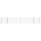 H-Shaped Gabion Planter Steel Wire 260x40x40 cm 145658