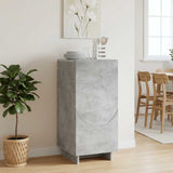 Sideboard Concrete Grey 33.5 x 34.5 x 75 cm Engineered Wood 8011507
