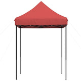 ZNTS Foldable Party Tent Pop-Up Burgundy 200x200x306 cm 4004987