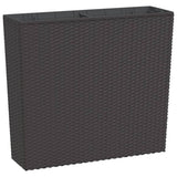 Planter with Removable Inner Brown 12 / 44 L PP Rattan 364688