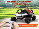 2 Seater 24V 7AH Ride on Truck, Battery Powered Electric Ride On Car w/ Remote, Suspension, 3 T3398P422384