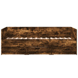 Daybed Smoked Oak Engineered wood 75 x 190 cm 3280836