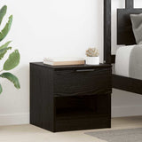 Bed Cabinet 2 pcs Black Oak 40 x 39 x 40cm Engineered Wood 880518