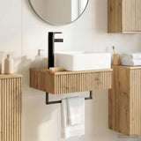 Wall-Mounted Wash Basin Artisan Oak 50 x 41 x 39 cm 890197