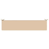 2-Piece Bench Cushions SOEST 2 pcs 100% Polyester Cream 950031