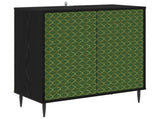 Sideboard GELEEN Black Oak 69 x 33 x 76 cm Engineered Wood 8006931