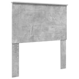 Bed Frame Concerte Grey 75 x 190 cm Solid Pine Wood 3409420