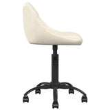 Dining Chair Cream Velvet 335359
