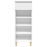 Shoe Cabinet White 40x36x105 cm Engineered Wood 819772