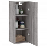 Wall Mounted Cabinet Grey Sonoma 34.5x34x90 cm 828874