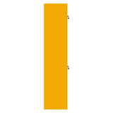 Storage Cabinet 2 pcs Mustard Yellow 60 x 40 x 180 cm Steel 3438702