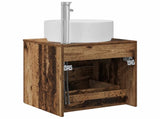 Wall-Mounted Sink Vanity Old Wood 49.5 x 44.5 x 65.5 cm 890324