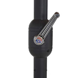Garden Parasol Anthracite Polyester, Aluminium Extra Large 44869